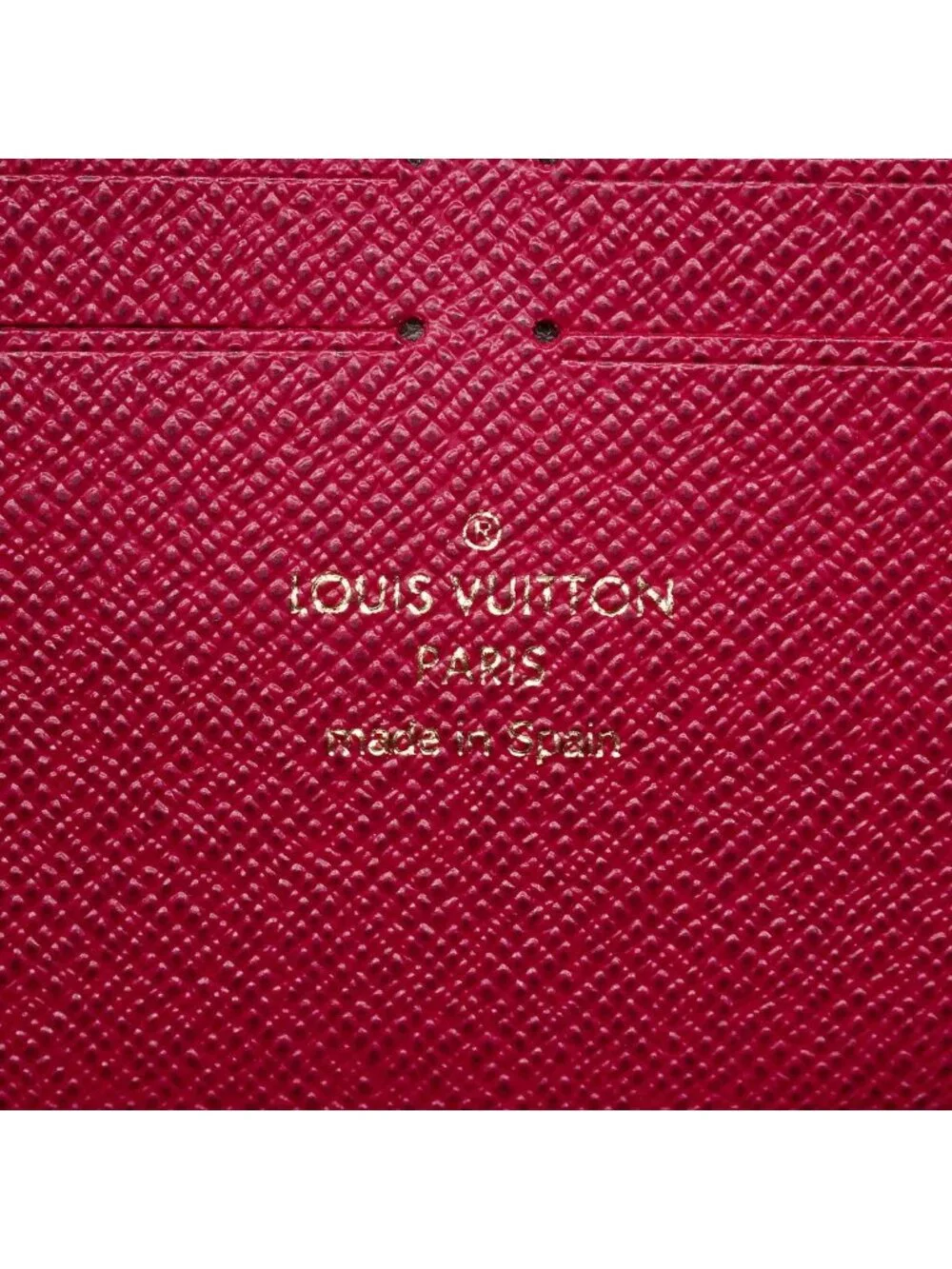Louis Vuitton Wallet Monogram Portefeuille Clemence Fuchsia